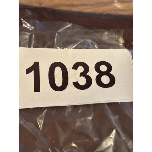 Izod Womens Navy Gray Striped Nylon Spandex Sports Bra Size L - Picture 4 of 4